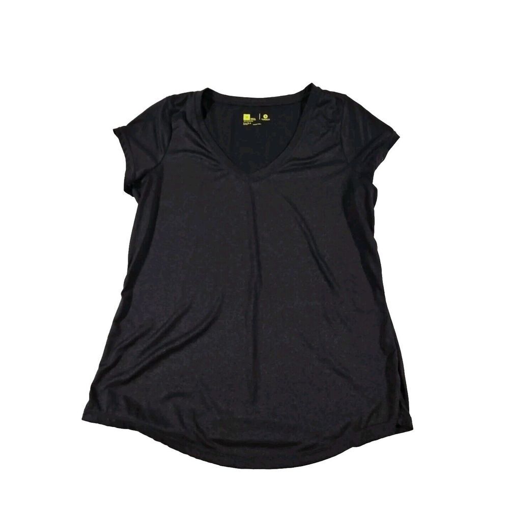 Xersion Womens‎ Black Athletic Short Sleeve Shirt Size Medium